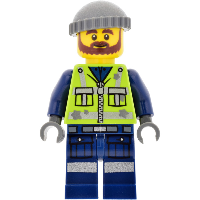LEGO Garbage Man Grant Minifigure