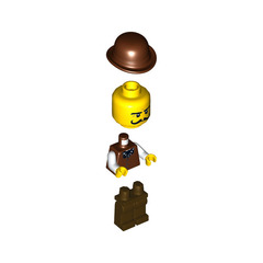 LEGO Sudds Backwash Minifigure