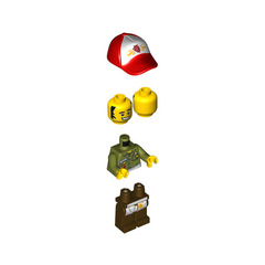 LEGO Kabob Bob Minifigure