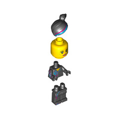 LEGO Wyldstyle (No Hood) Minifigure