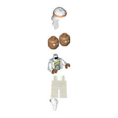 LEGO Vitruvius (White Legs) Minifigure