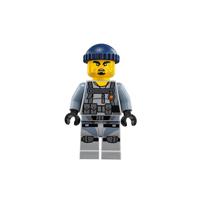 LEGO Army Gunner Shark Charlie Minifigure