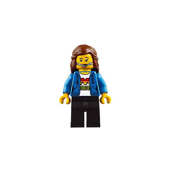LEGO Girl with Braces Minifigure