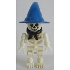 LEGO Skeleton with Wizard Hat and Bandana Minifigure