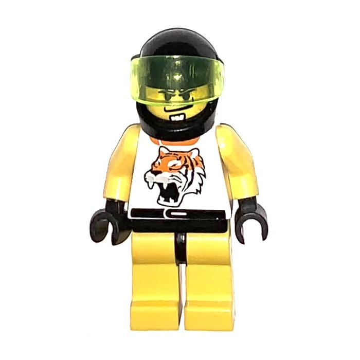 LEGO Yellow Tiger Driver Minifigure
