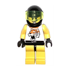 LEGO Yellow Tiger Driver Minifigure