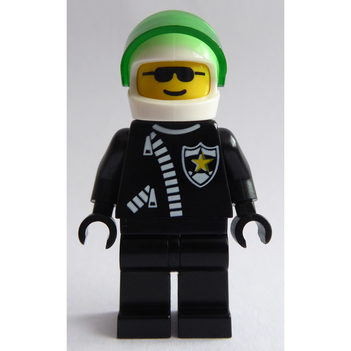 LEGO Police Helicopter Pilot with Sheriff Star Minifigure