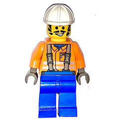 LEGO Town construction worker Minifigure
