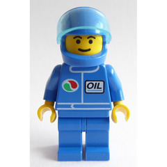 LEGO Octan Racer with Blue Suit Minifigure