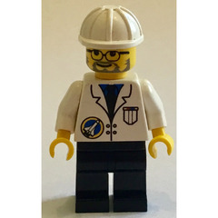 LEGO Scientist with Helmet Minifigure