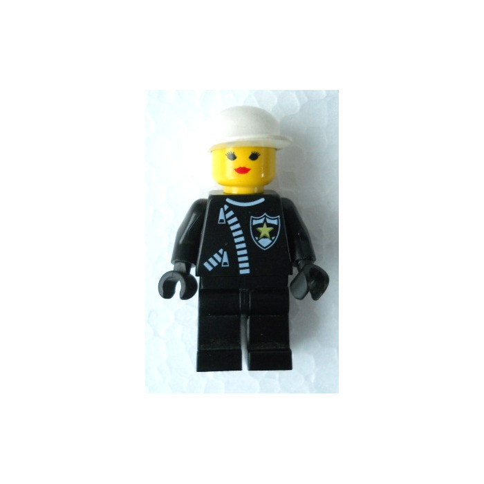 LEGO Policewoman with Zipper Minifigure