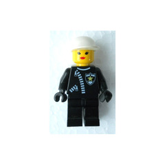 LEGO Policewoman with Zipper Minifigure