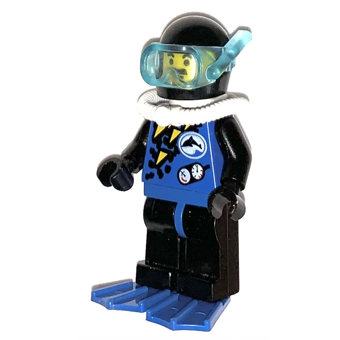 LEGO Diver with Dolphin Logo Minifigure