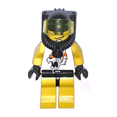 LEGO Racer with Tiger Top Minifigure