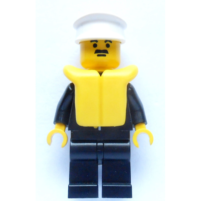 LEGO Coastal Patrol Police Boat Captain Minifigure