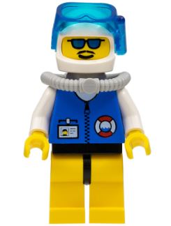 LEGO Coast Guard City Center Diver Minifigure