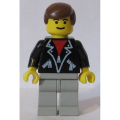 LEGO Person with Leather Jacket Minifigure