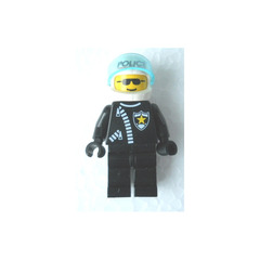 LEGO Police Rider with Printed helmet Minifigure