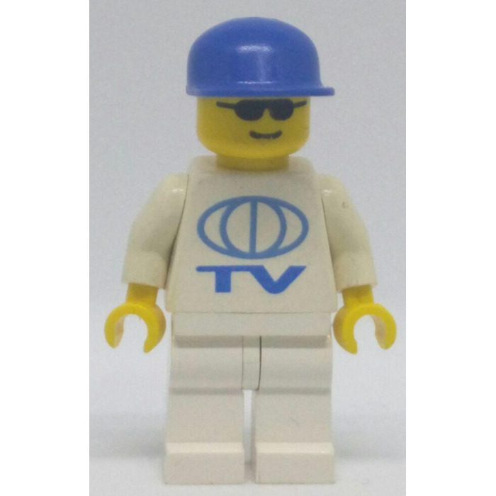LEGO Male with TV logo torso Minifigure