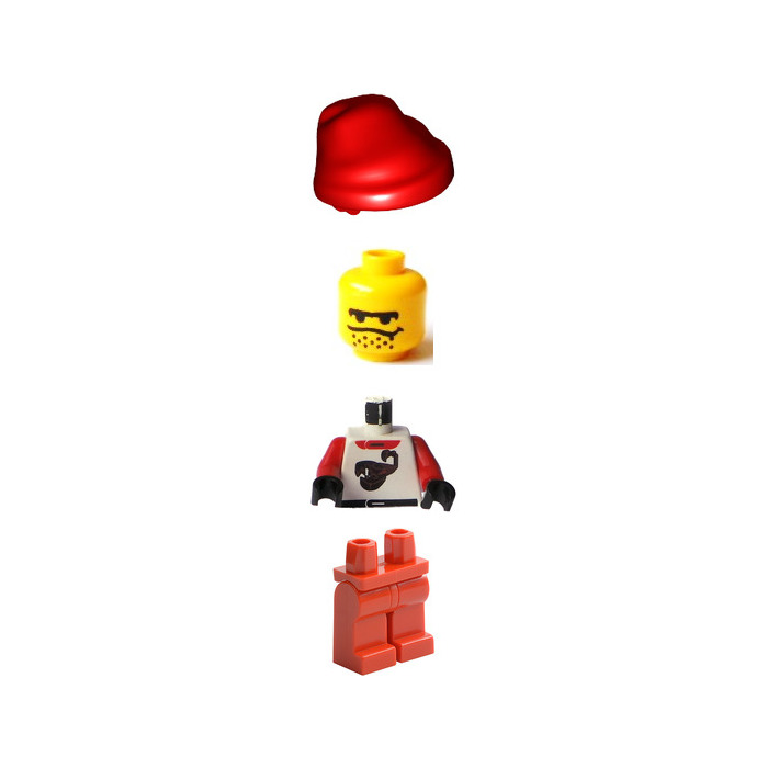 LEGO Grip-n-Go Challenge Red Racer Minifigure