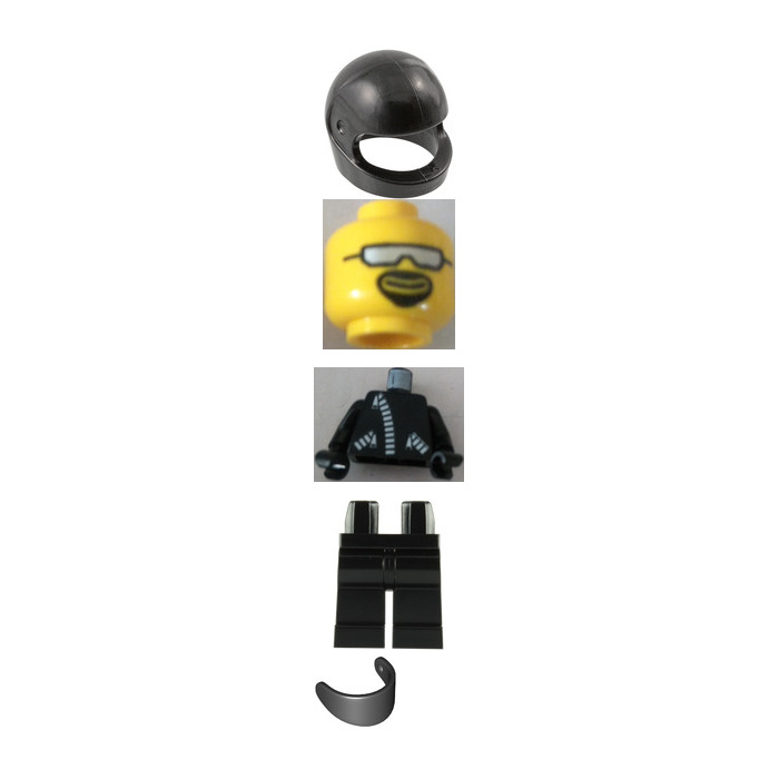 LEGO Biker Bob Minifigure