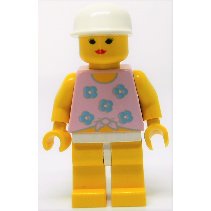 LEGO Dolphin Point Female, White Cap Minifigure