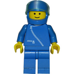 LEGO Pilot with Zipper and Helmet Minifigure