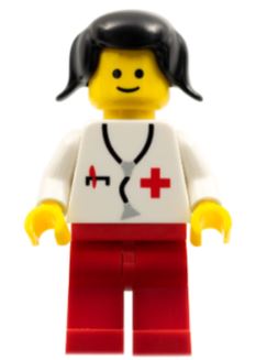 LEGO Doctor with Pigtails Minifigure