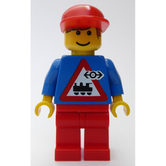LEGO Railway Employee 7 Minifigure