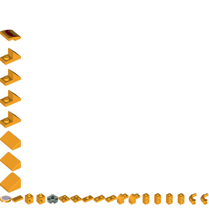 LEGO Gold Ghost Minifigure