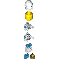 LEGO Lunar Research Astronaut - Female Minifigure