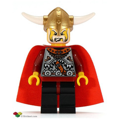 LEGO Viking King Minifigure
