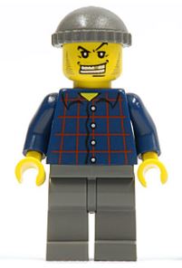 LEGO Armored Car Bandit Minifigure