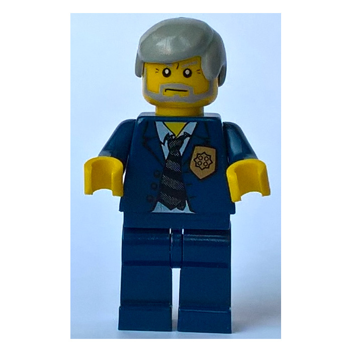 LEGO World City Police Chief Minifigure
