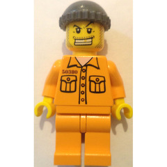 LEGO Prisoner 50380 in Medium Orange Uniform Minifigure