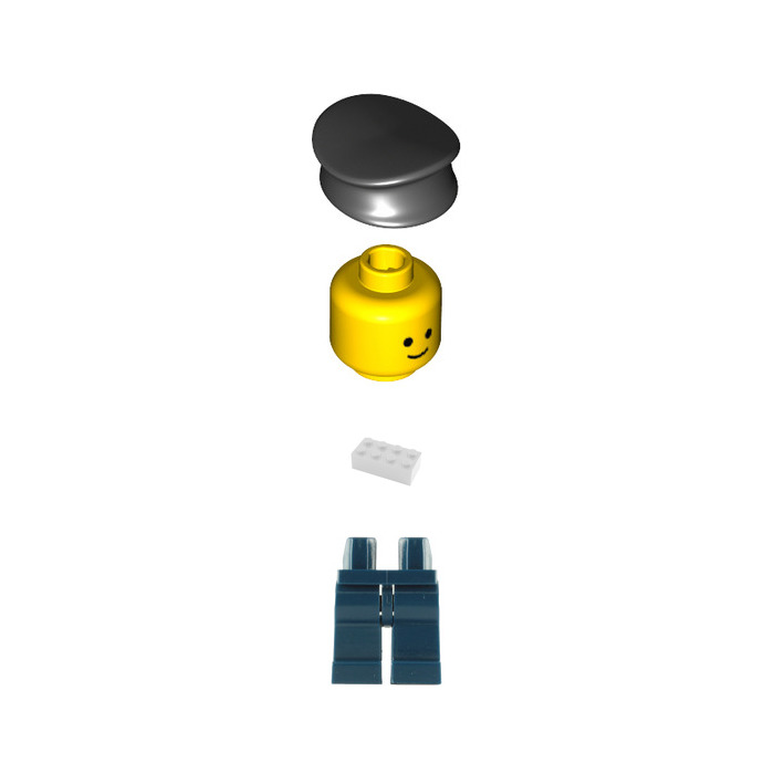 LEGO World City Pilot Minifigure