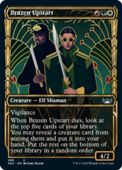 Brazen Upstart - Foil - Showcase