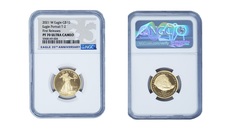 2021-W 1/4 oz Proof American Gold Eagle Coin NGC PF70 UCAM First Release