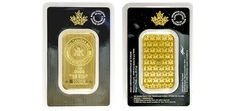 1 oz (RCM) Royal Canadian Mint Gold Bar