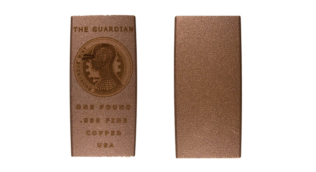 1 Pound Guardian Copper Bar