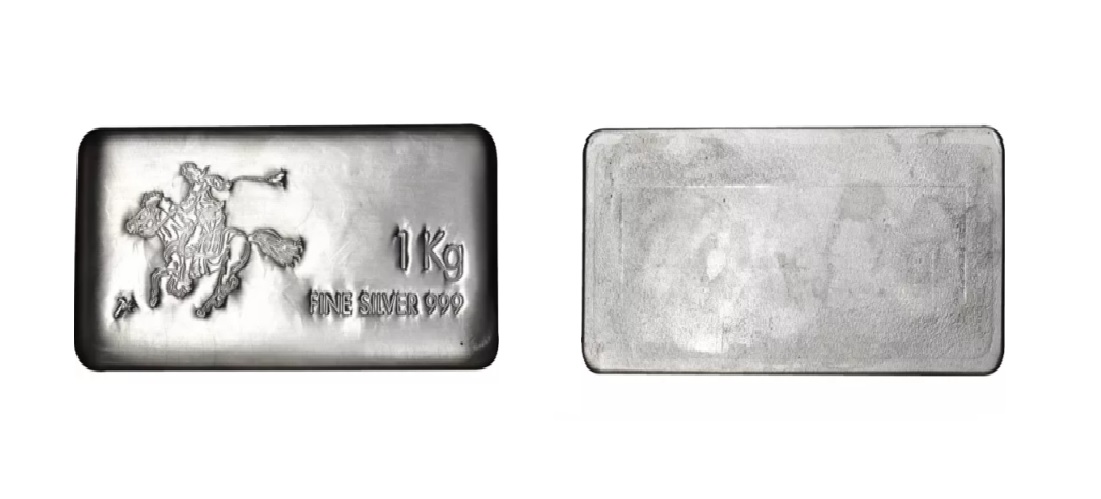 1 Kilo SilverTowne Pony Silver Bar