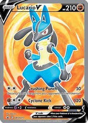 Lucario V - SWSH213 - SWSH Black Star Promo