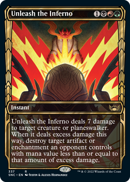 Unleash the Inferno - Foil - Showcase