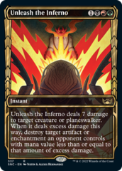 Unleash the Inferno - Foil - Showcase