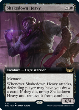 Shakedown Heavy - Foil - Extended Art