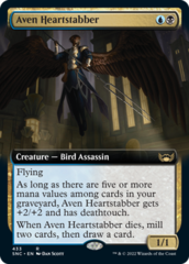 Aven Heartstabber - Extended Art