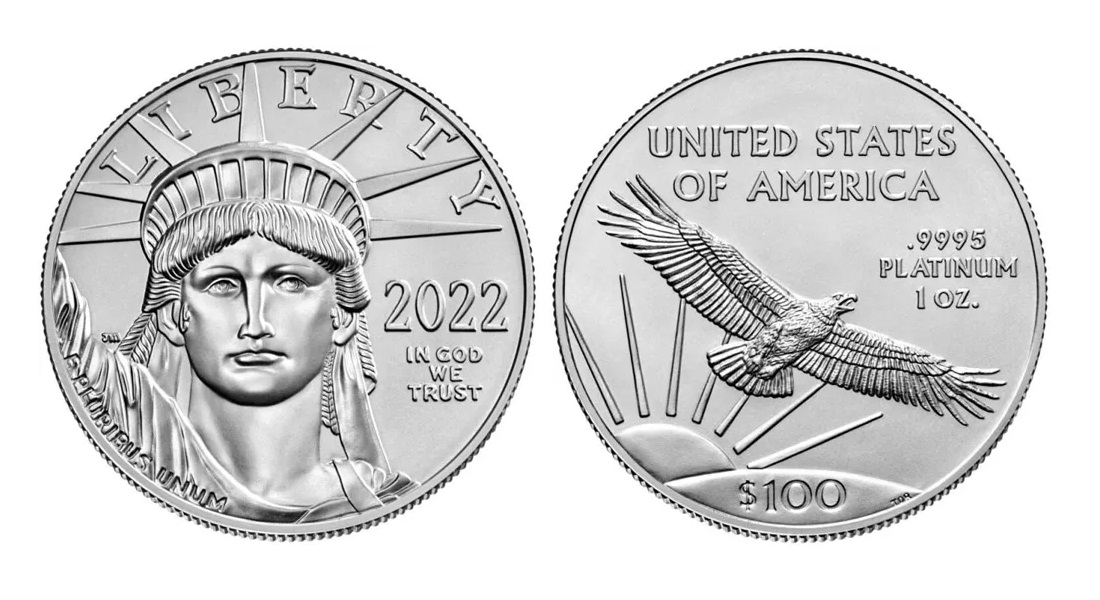 2021 1 oz American Platinum Eagle Coin