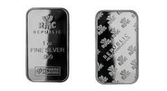 1 oz (RMC) Republic Metals Silver Bar