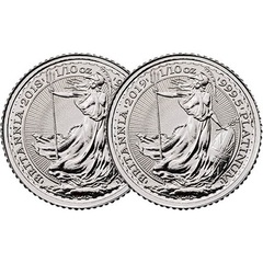 1/10 oz British Platinum Britannia Coin