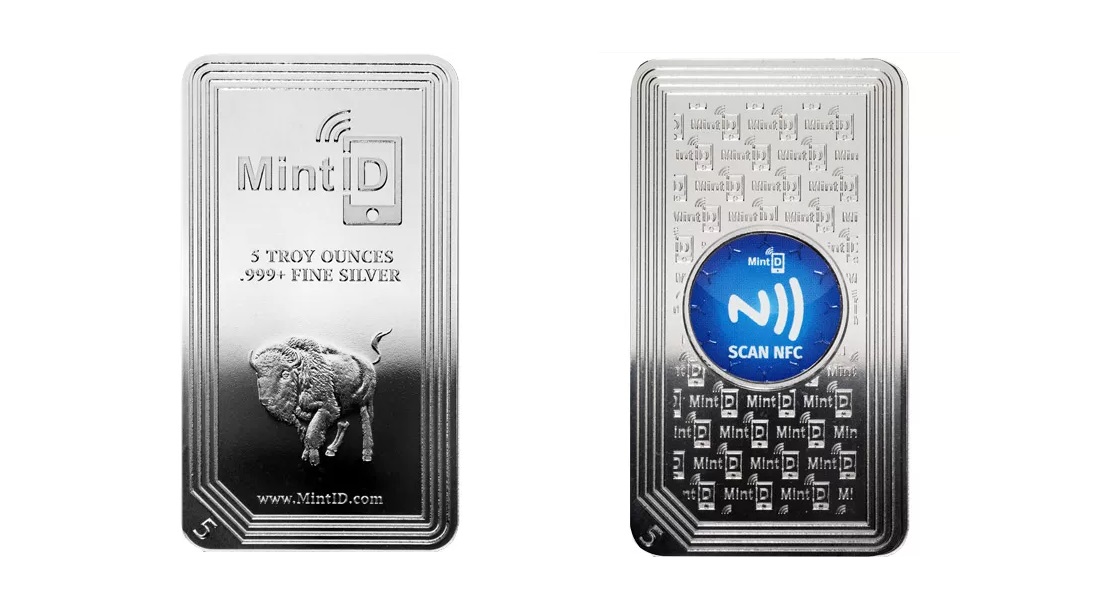 5 oz MintID Silver Bar